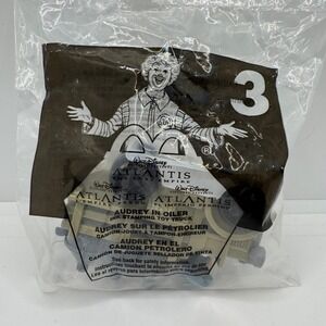 McDonalds Happy Meal Toy Disney Atlantis The Lost‎ Empire Audrey In Oiler Truck